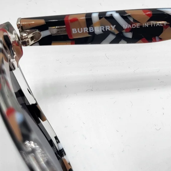 Burberry Women's Black Cat-Eye Sunglasses - Picture 6 of 11